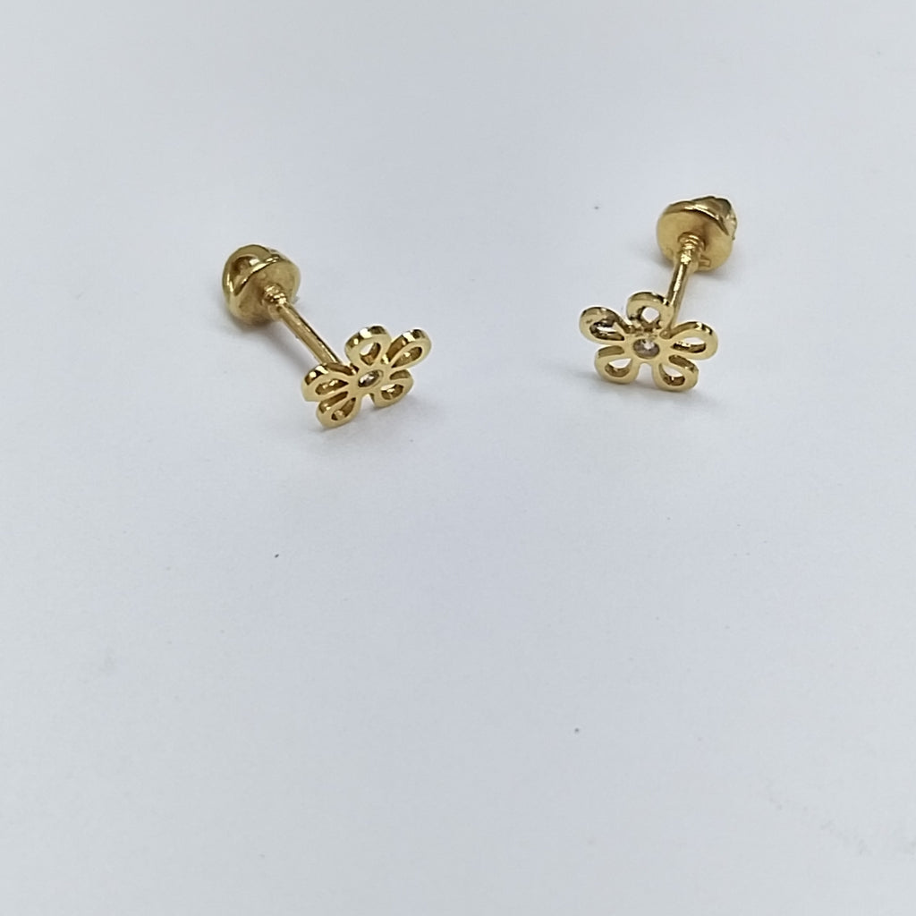 BROQUELES ORO 14K 1 (NUEVO)
