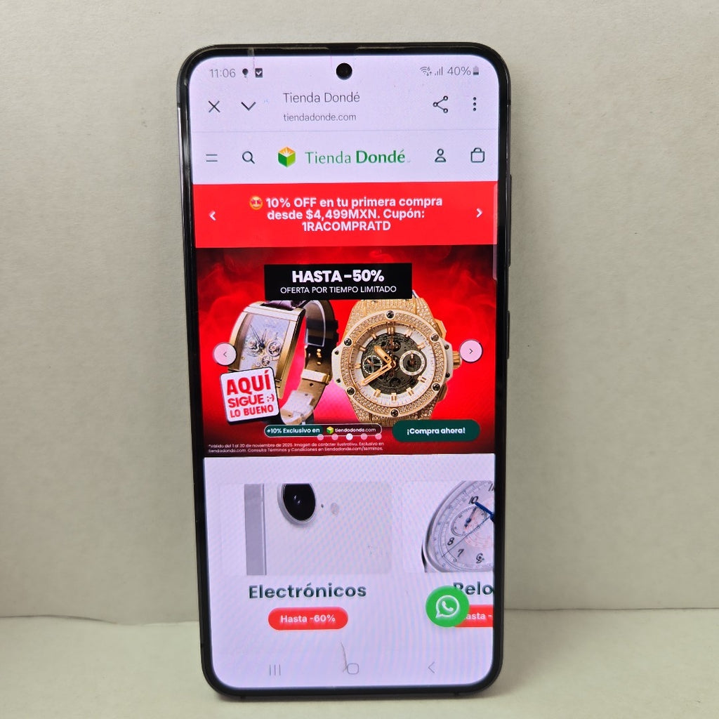 CELULAR SAMSUNG GALAXY S23 SM-S911B 256 GB 8 GB RAM (SEMINUEVO)