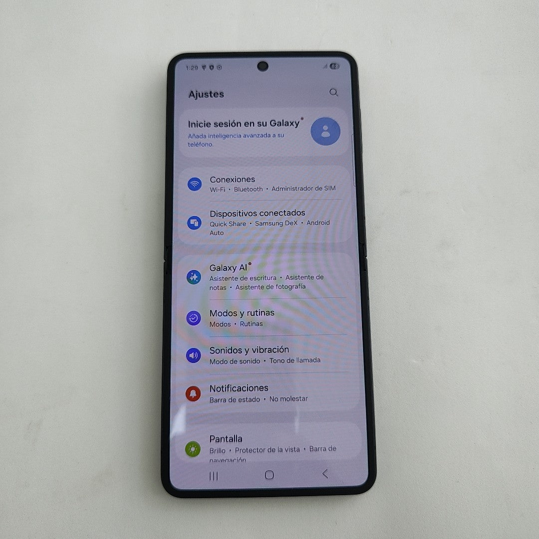CELULAR SAMSUNG GALAXY Z FLIP 7 SM-F766B (2025) 512 GB 12 GB RAM (SEMINUEVO)