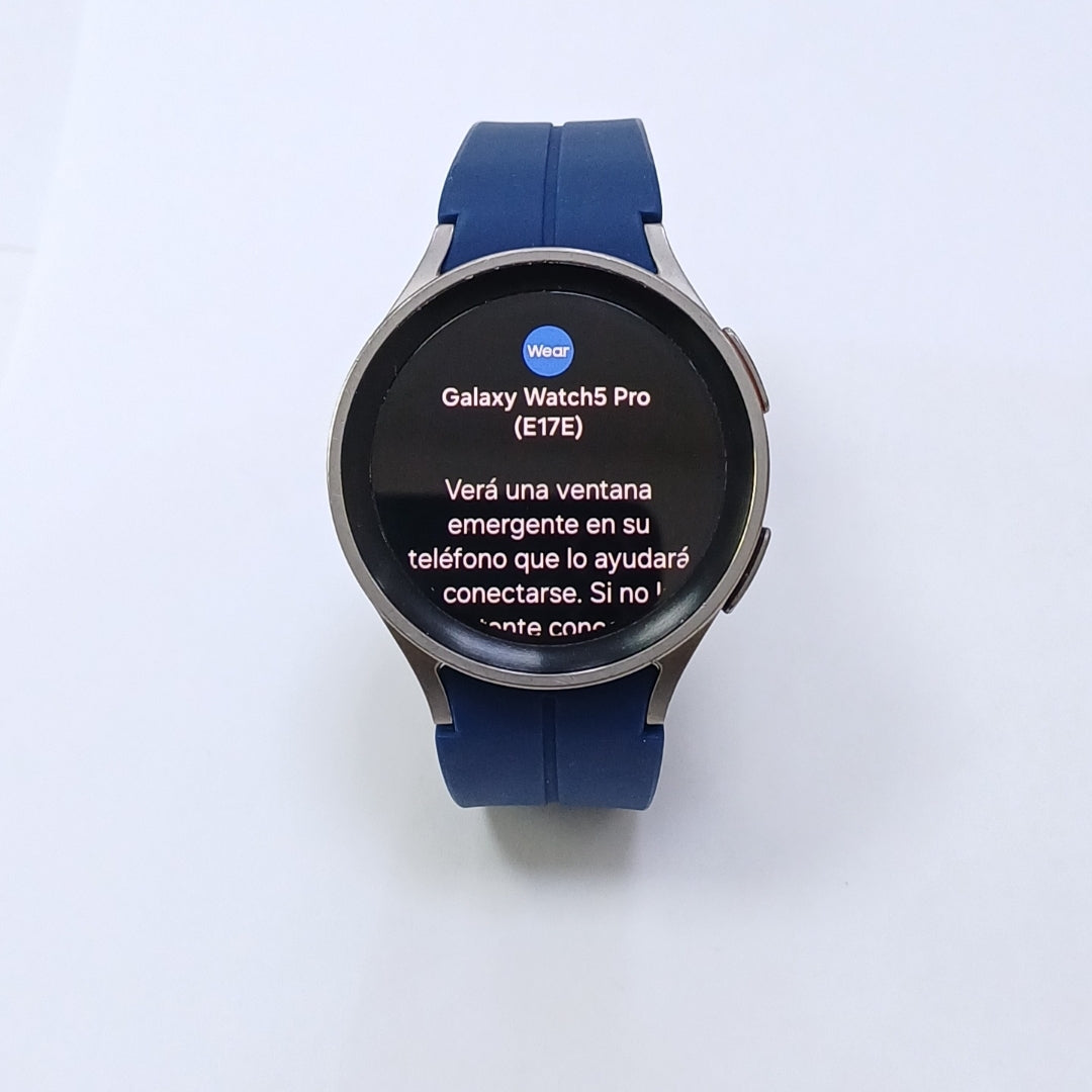 SMARTWATCH SAMSUNG GALAXY WATCH 5 PRO SM-R920 45 MM GPS (SEMINUEVO)