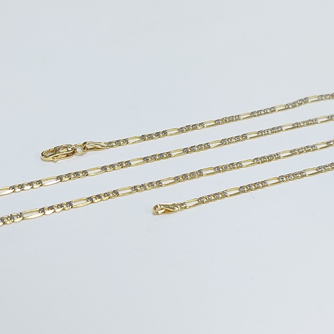 CADENAS CARTIER 3 1 DIAMANTADA ORO 14K 4.6 (NUEVO)