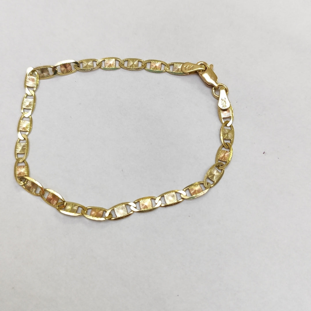 PULSERA TEJIDO MARINERO 4.4GR 18 CM (NUEVO)