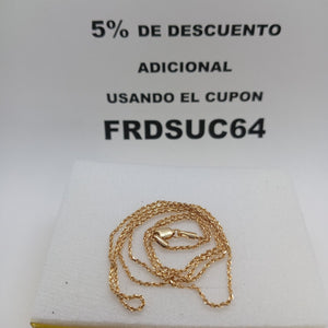 CADENAS TORSAL ORO 14K 3.2 (NUEVO)