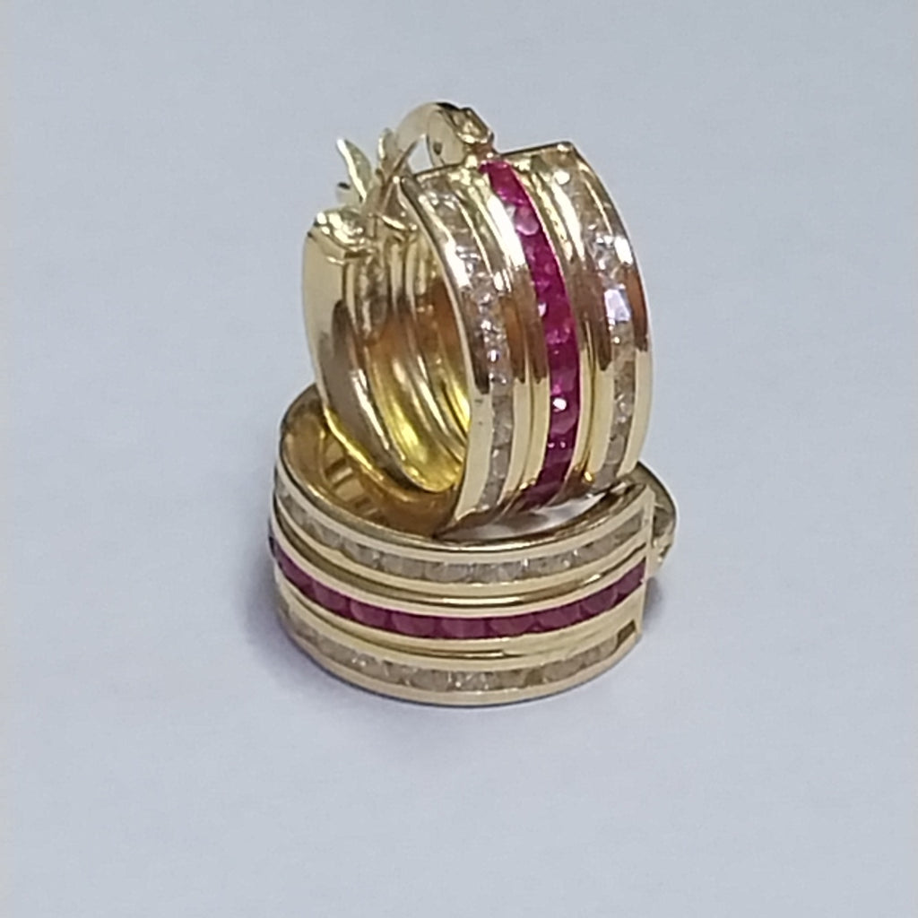 ARRACADAS ORO 14K 2.5 (NUEVO)