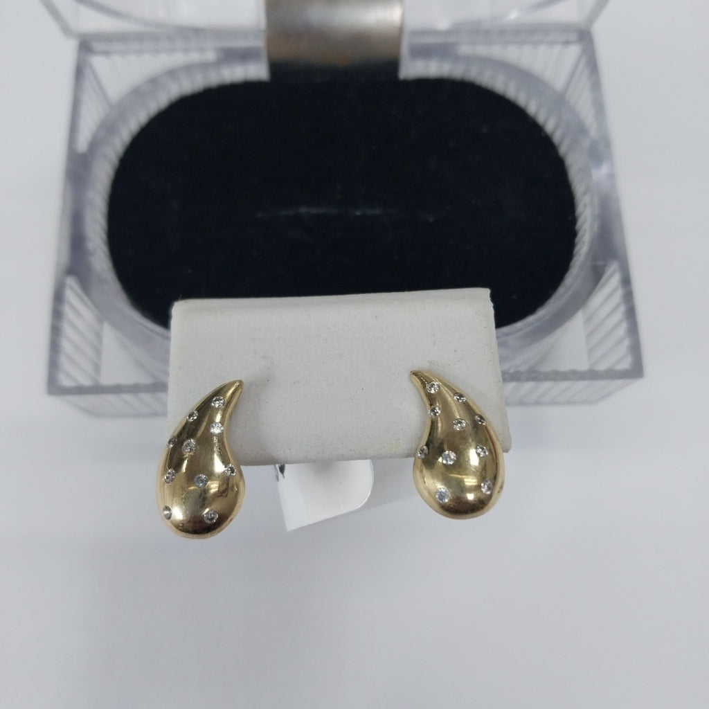 BROQUELES ORO 14K 2 (NUEVO)