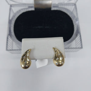 BROQUELES ORO 14K 2 (NUEVO)
