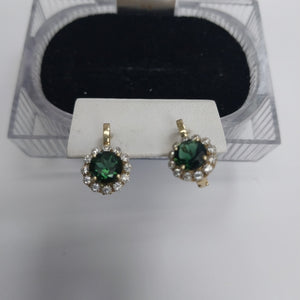 BROQUELES ORO 14K 3.7 (NUEVO)