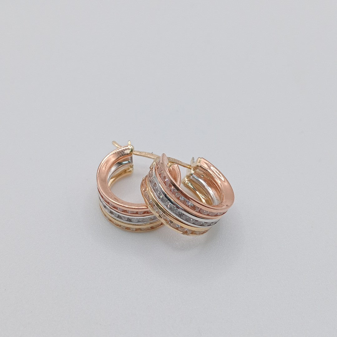 ARRACADAS ORO 14K 2.7 (NUEVO)