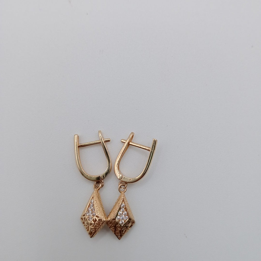 BROQUELES ORO 14K 2.8 (NUEVO)