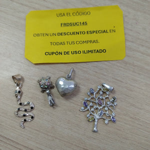 DIJE. PLATA. 9.6 GRMS (SEMINUEVO)