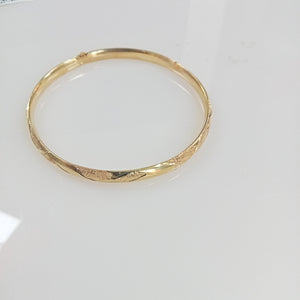 K1 6,10 GRMS 14 K ESPECIFICACIONES COMPLEMENTARIAS BRAZALETE ORO 14K (SEMINUEVO)