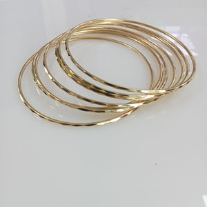 SEMANARIO DE PULSERAS. ORO. 14 K 19.8 GRMS (SEMINUEVO)