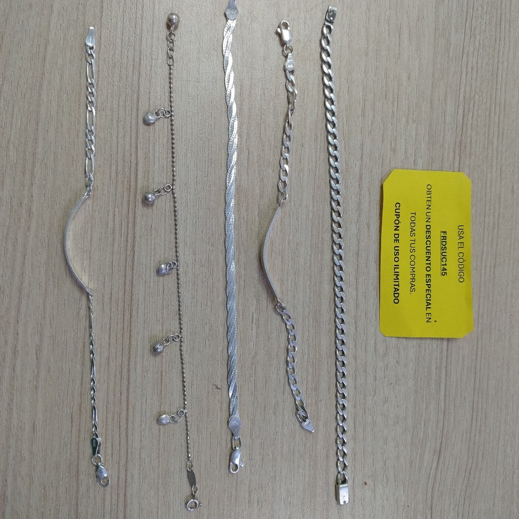 PULSERA. PLATA. 27.4 GRMS (SEMINUEVO)