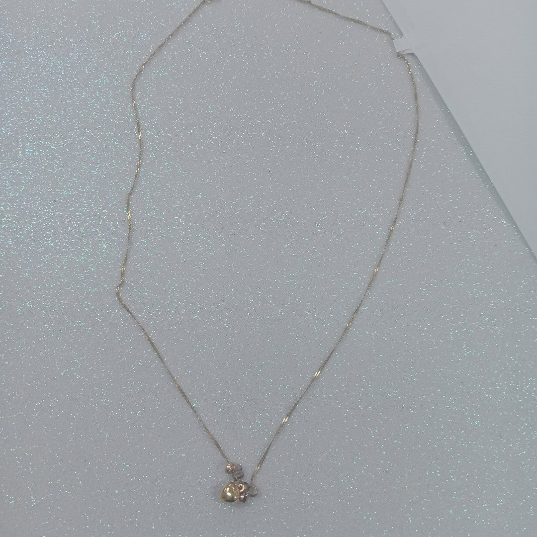 GARGANTILLA. ORO, ORO COMBINADO. 10 K 1.3 GRMS (SEMINUEVO)