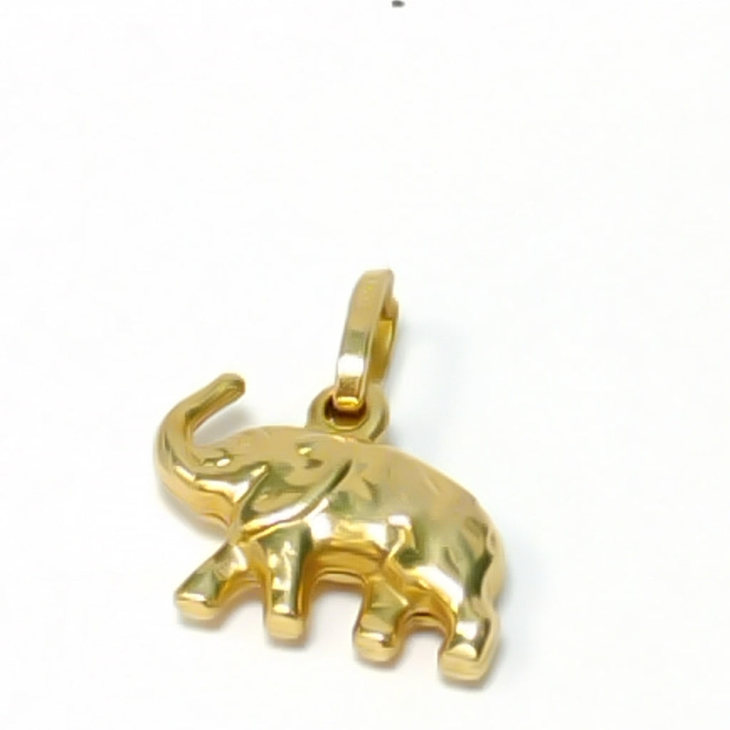K1 0,90 GRMS 14 K ESPECIFICACIONES COMPLEMENTARIAS DIJE ELEFANTE APTO PARA VENTA (SEMINUEVO)