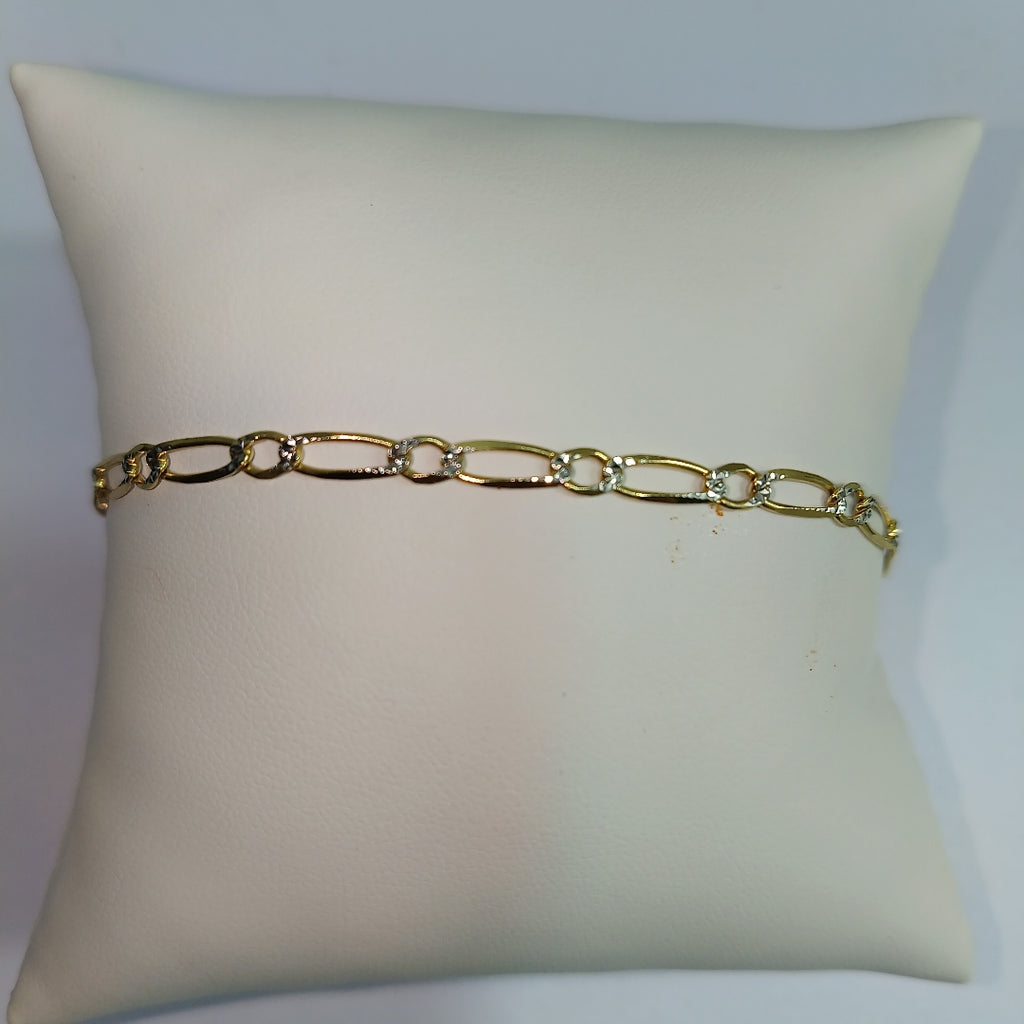 PULSERAS CABALLERO ORO 14K 3.1 (NUEVO)