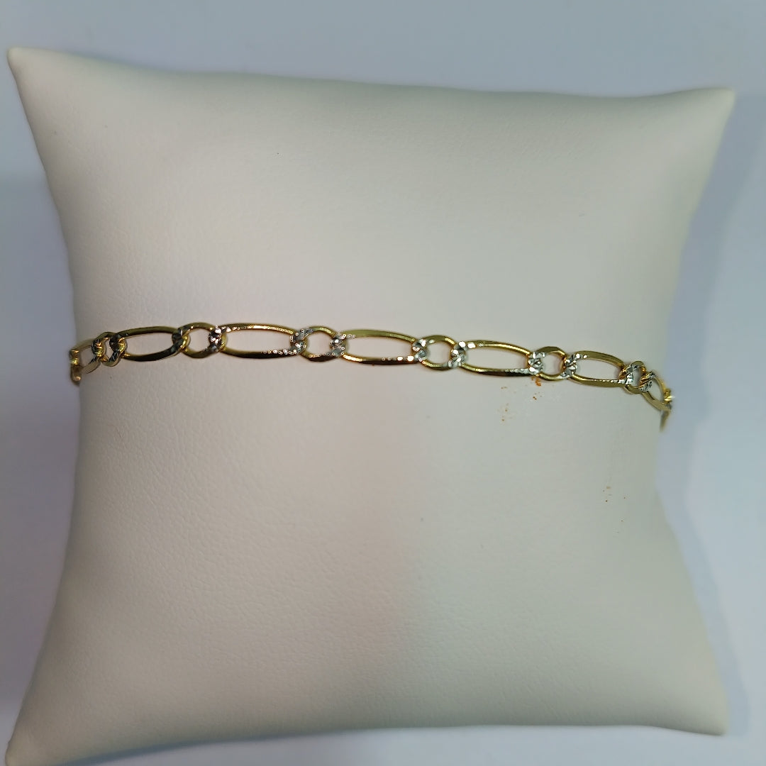 PULSERAS CABALLERO ORO 14K 3.1 (NUEVO)