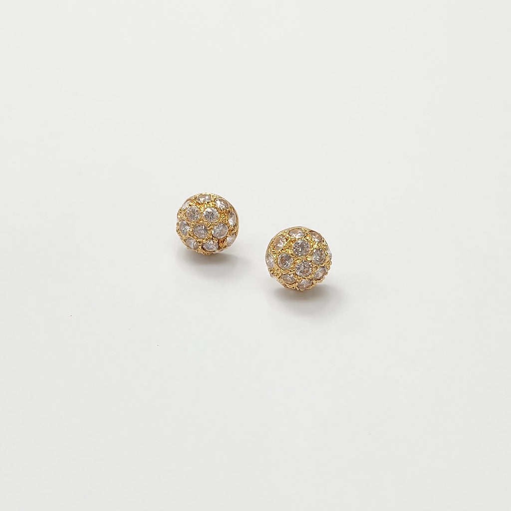 BROQUELES PAR ORO 14 K 2,00 GRMS (SEMINUEVO)