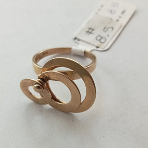 ANILLO. ORO. 14 K 4.3 GRMS (SEMINUEVO)