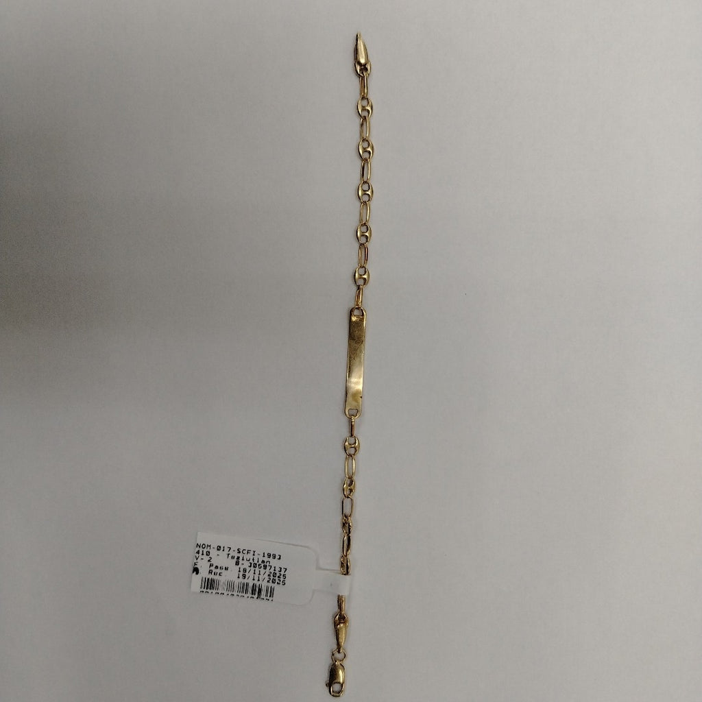 ESCLAVA. ORO. 14 K 3.9 GRMS (SEMINUEVO)