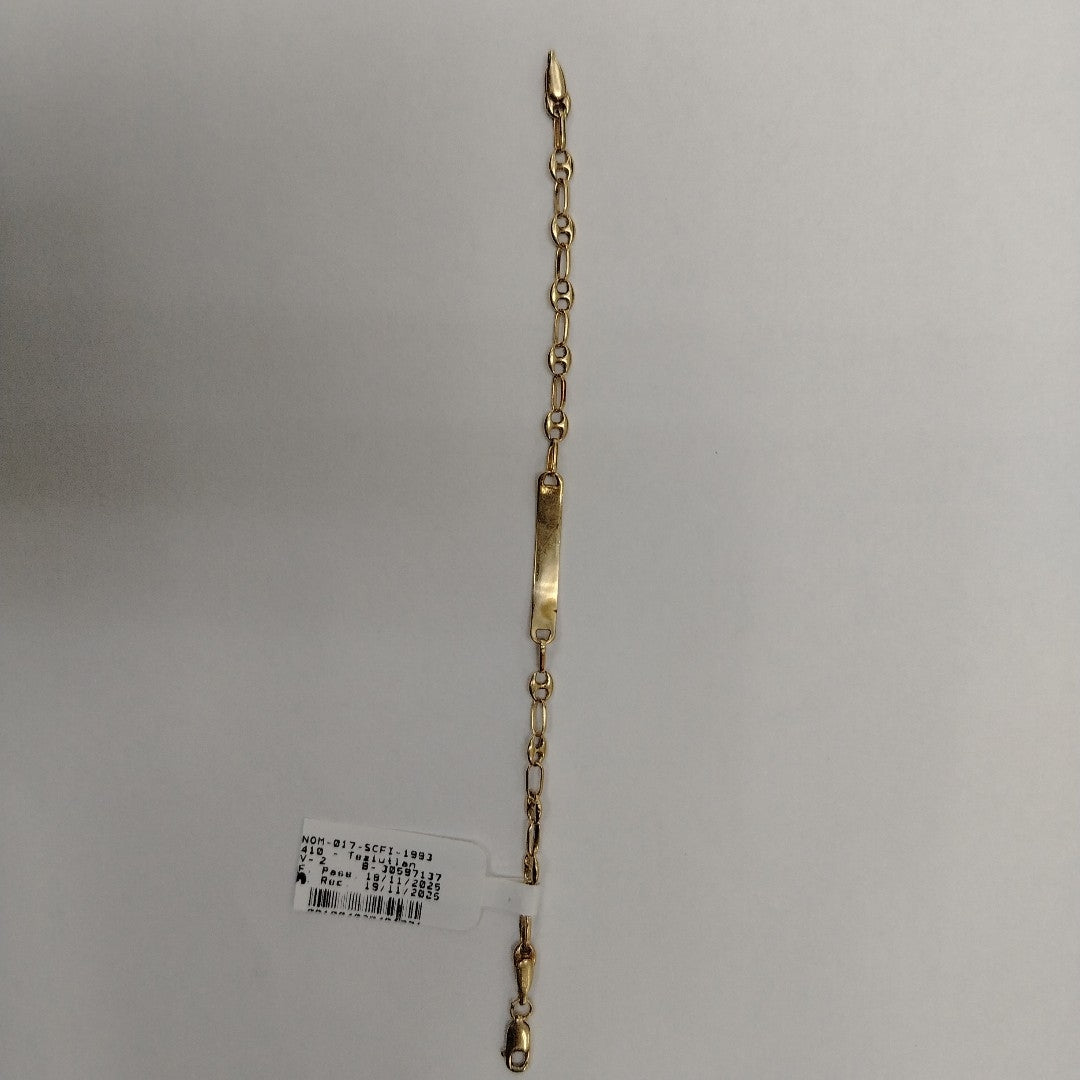 ESCLAVA. ORO. 14 K 3.9 GRMS (SEMINUEVO)