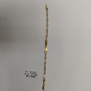 ESCLAVA. ORO. 14 K 3.9 GRMS (SEMINUEVO)