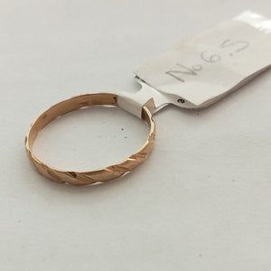 ANILLO. ORO. 14 K 0.8 GRMS (SEMINUEVO)