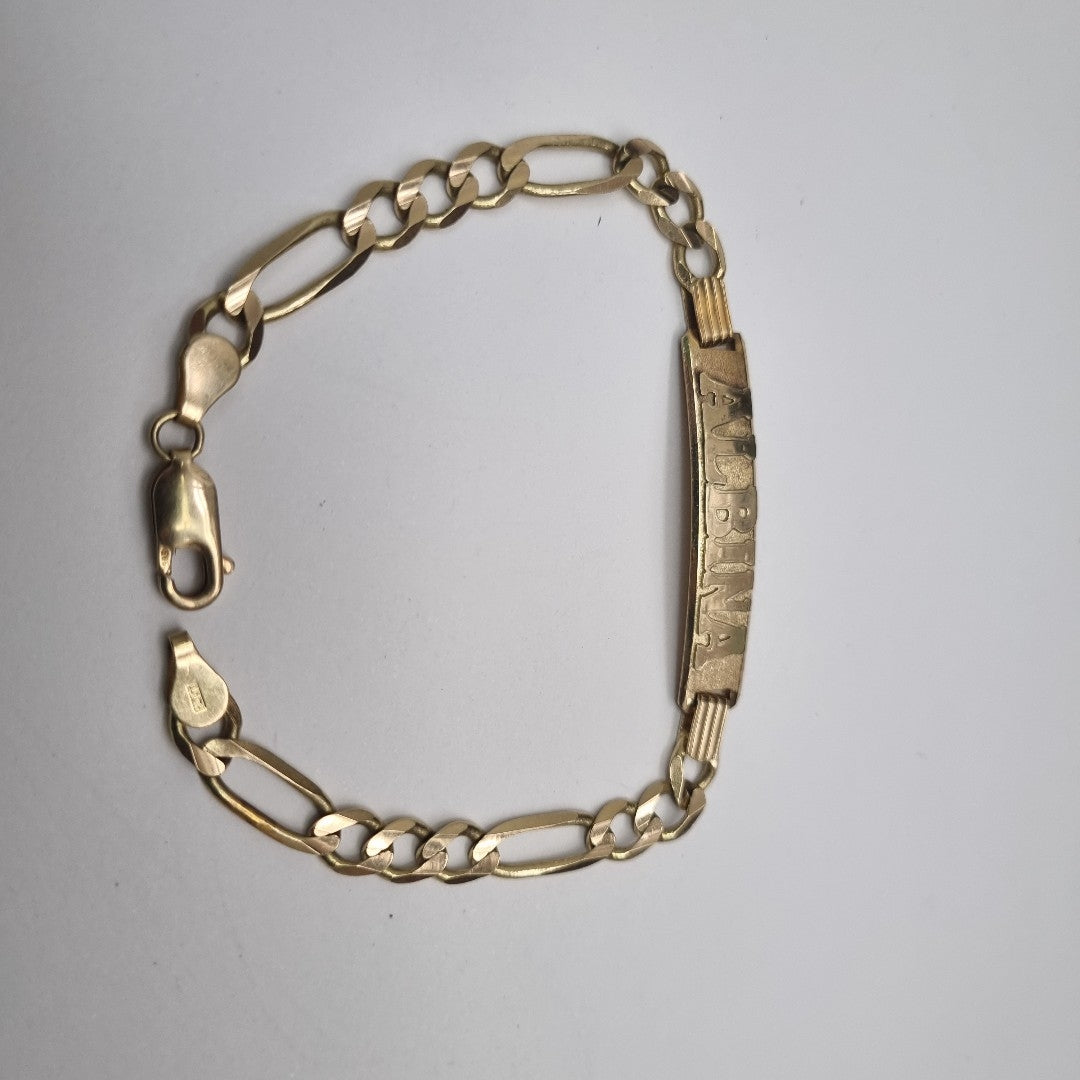 ESCLAVA. ORO. 14 K 12.1 GRMS (SEMINUEVO)