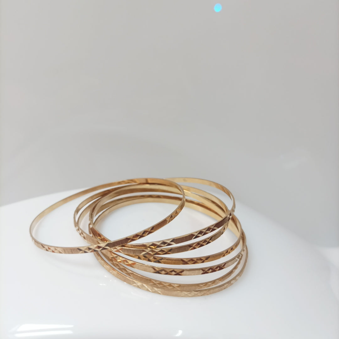 SEMANARIO DE PULSERAS ORO 10 K 18,30 GRMS (SEMINUEVO)