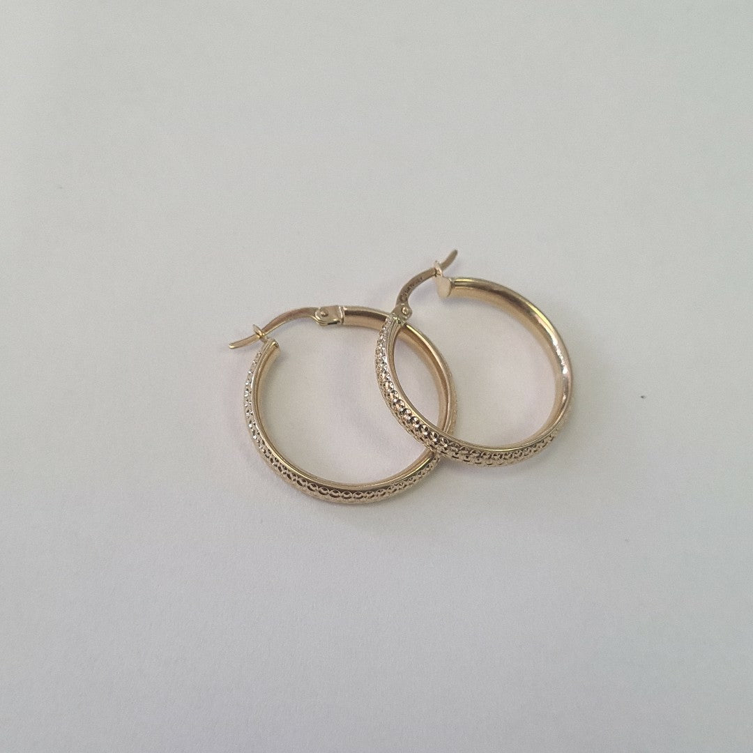 ARRACADAS PAR ORO 14 K 3,20 GRMS (SEMINUEVO)
