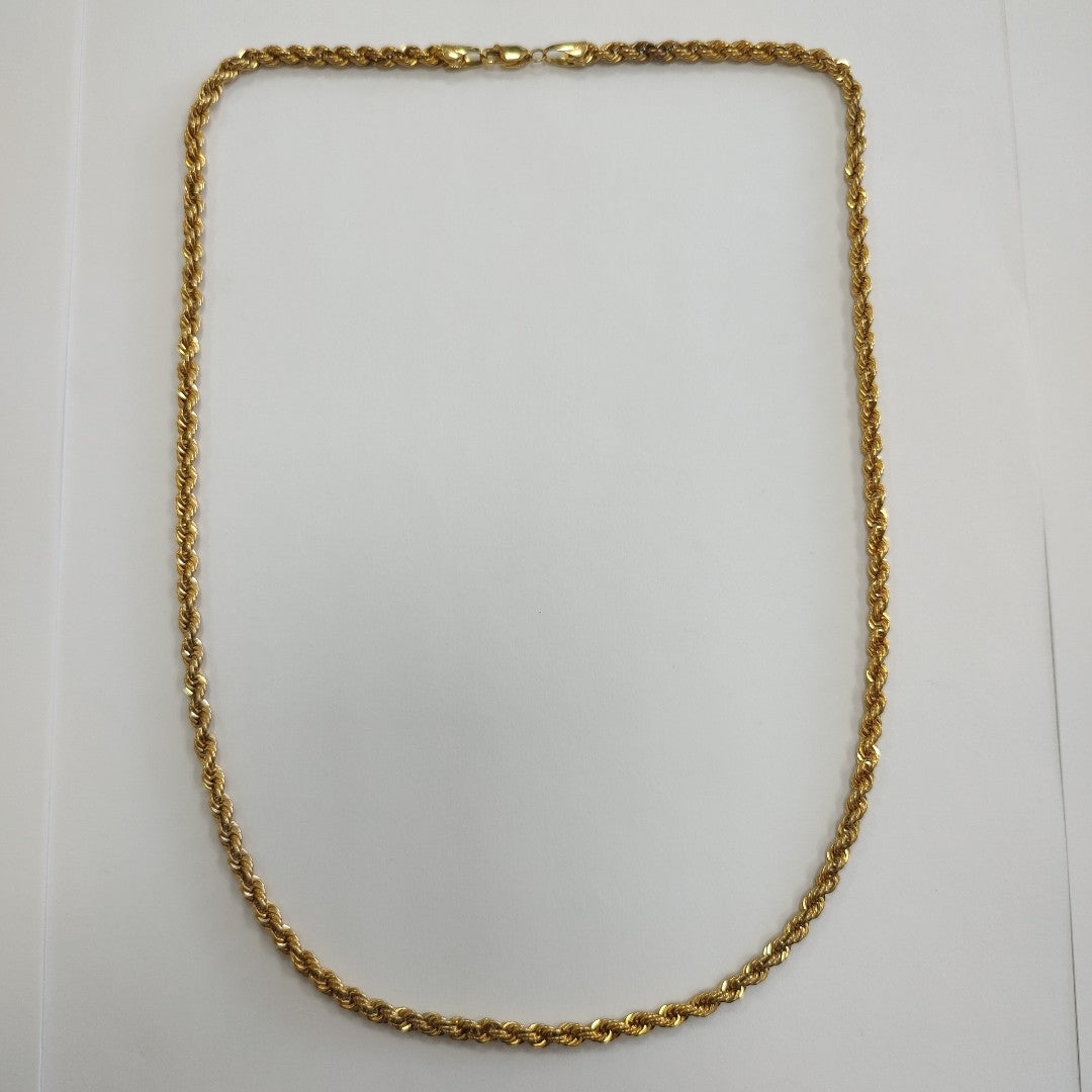 CADENA. ORO. 10 K 36.5 GRMS (SEMINUEVO)