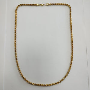 CADENA. ORO. 10 K 36.5 GRMS (SEMINUEVO)