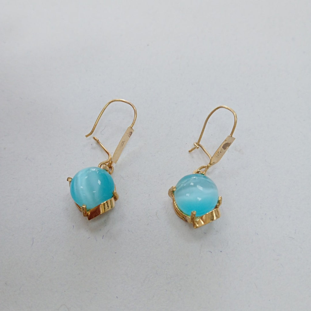 ARETES PAR. ORO. 14 K 4.1 GRMS (SEMINUEVO)