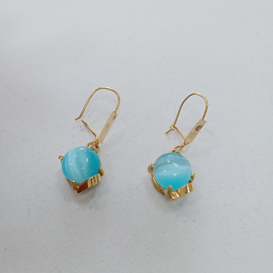 ARETES PAR. ORO. 14 K 4.1 GRMS (SEMINUEVO)