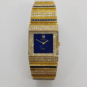 RELOJ CAJA Y PULSO ORO. ORO. 18 K 120.7 GRMS (SEMINUEVO)