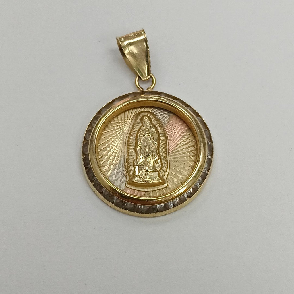MEDALLA RELIGIOSA. ORO. 14 K 1.5 GRMS (SEMINUEVO)