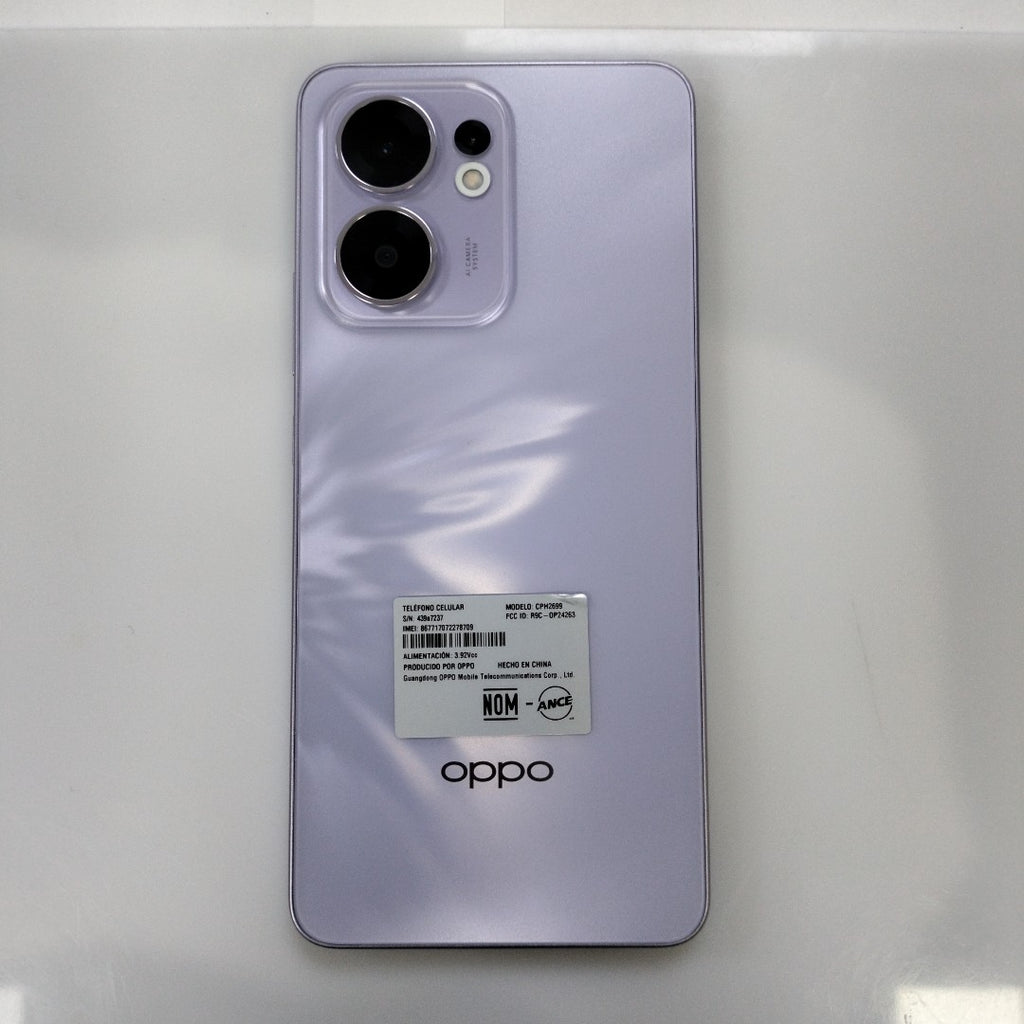 CELULAR OPPO  RENO 13F 5G CPH2699 (2025) 256 GB 12 GB RAM (SEMINUEVO)