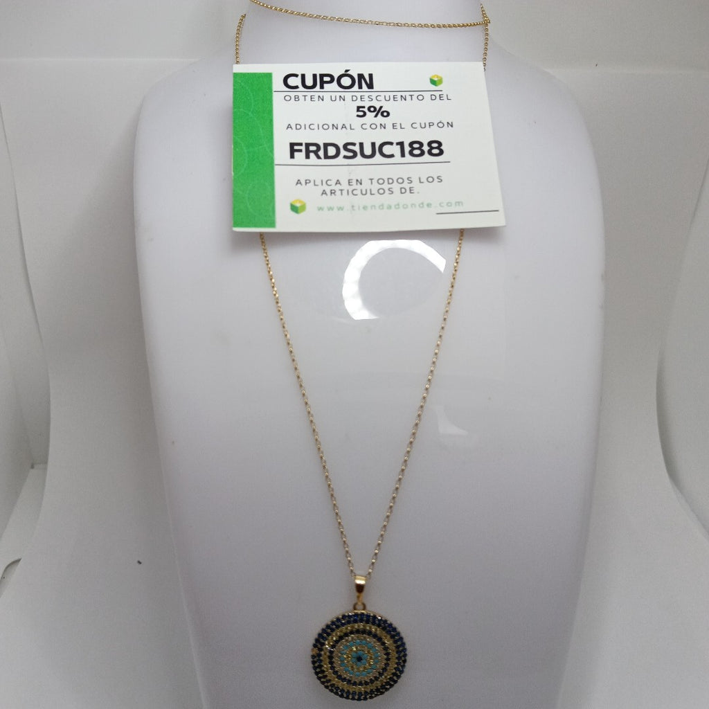 GARGANTILLA. ORO. 14 K 3.9 GRMS (SEMINUEVO)