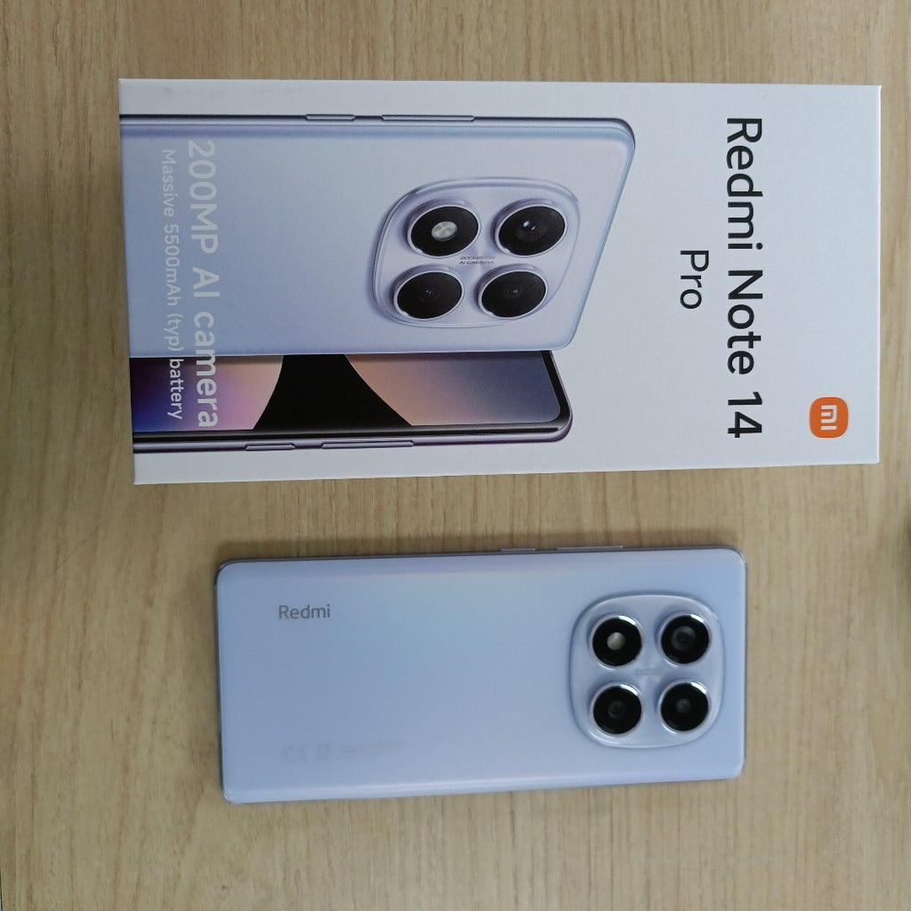 CELULAR XIAOMI REDMI NOTE 14 PRO 24116RACCG (2024) 256 GB 8 GB RAM (SEMINUEVO)