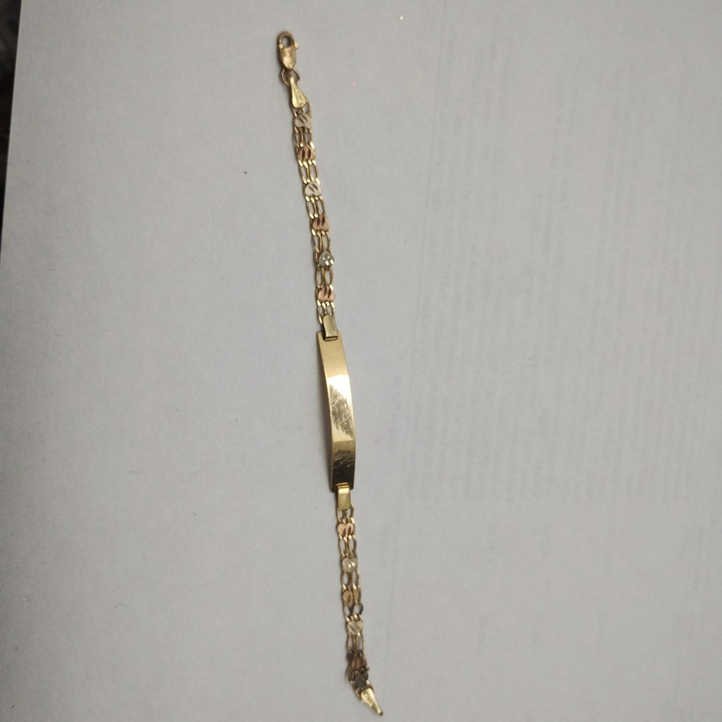 ESCLAVA. ORO COMBINADO. 10 K 3.7 GRMS (SEMINUEVO)