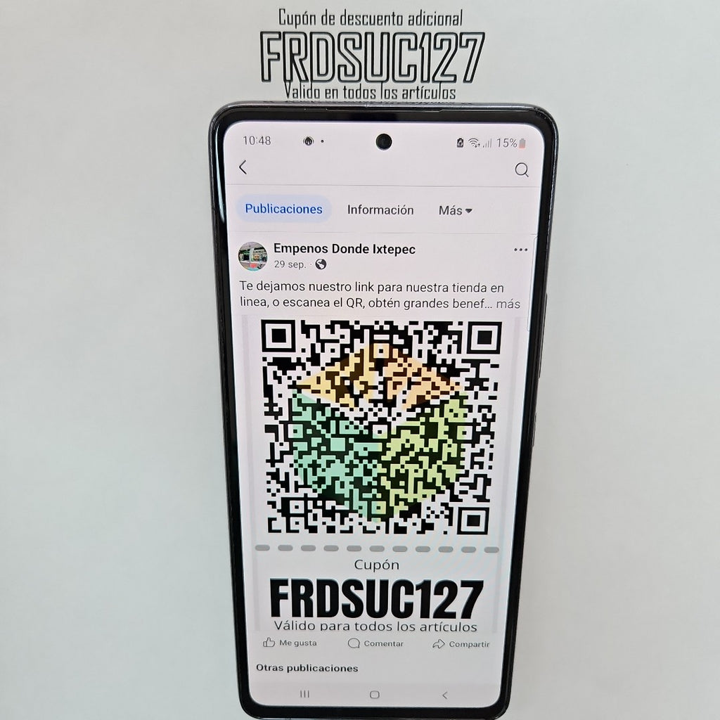 CELULAR SAMSUNG GALAXY A53 5G SM-A536E 128 GB 8 GB RAM (SEMINUEVO)