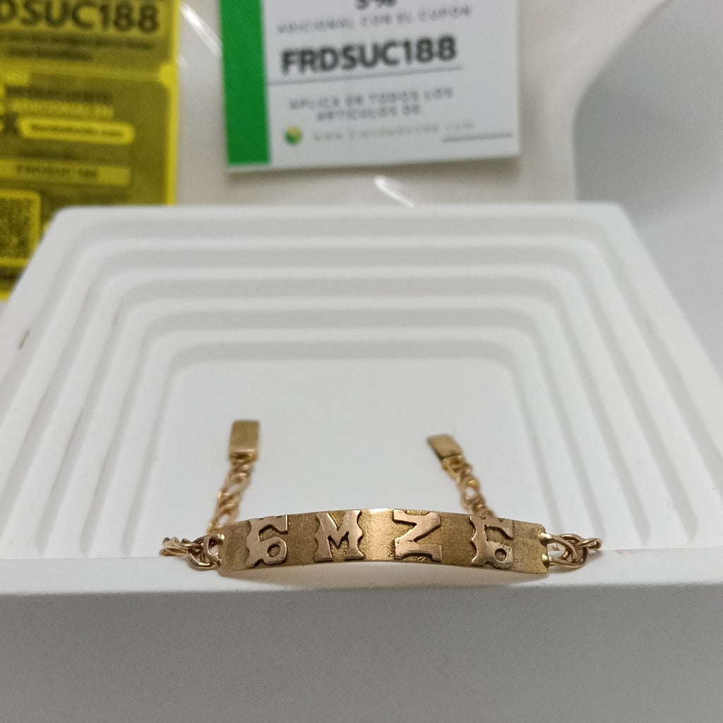 PULSERA. ORO. 8 K 3.9 GRMS (SEMINUEVO)