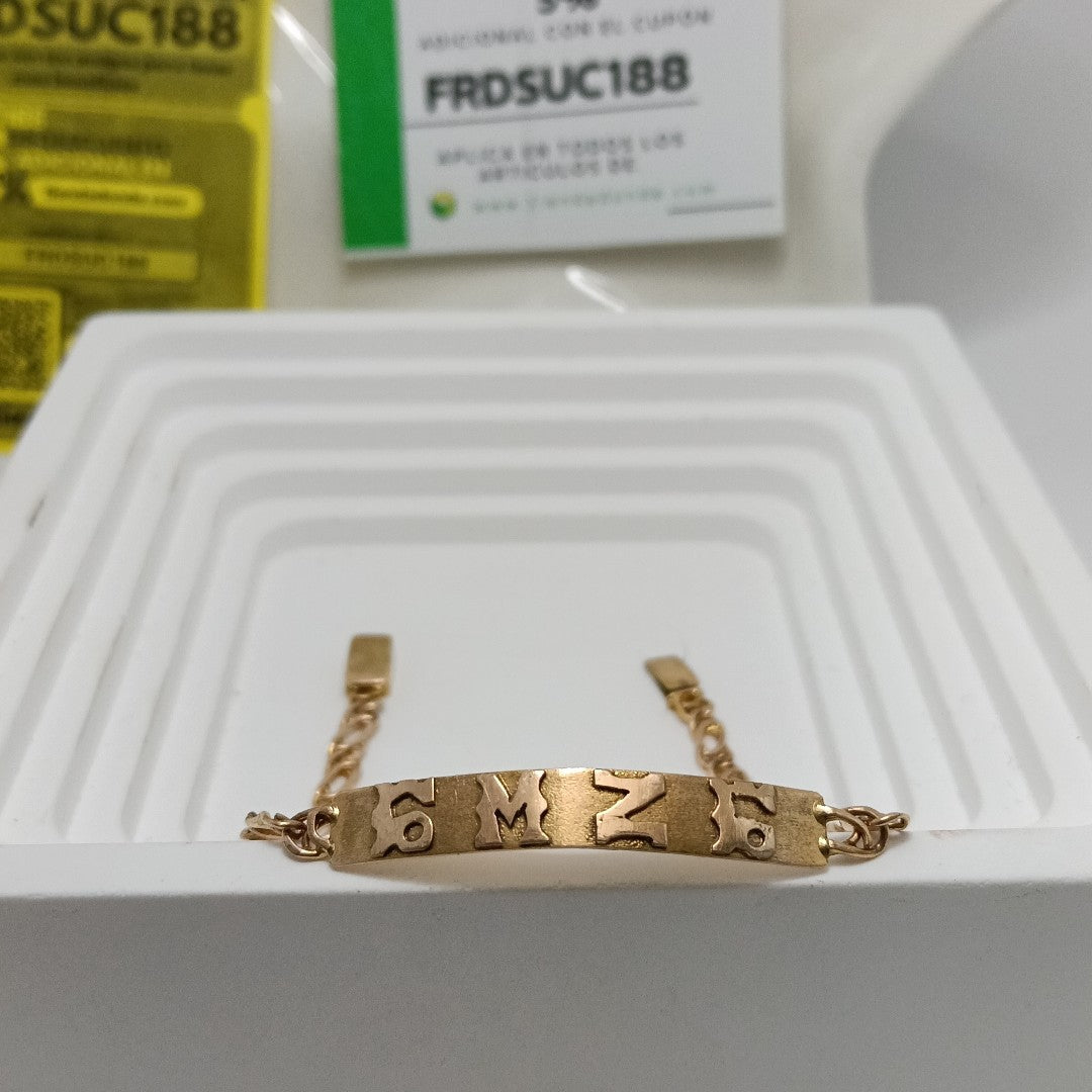 PULSERA. ORO. 8 K 3.9 GRMS (SEMINUEVO)