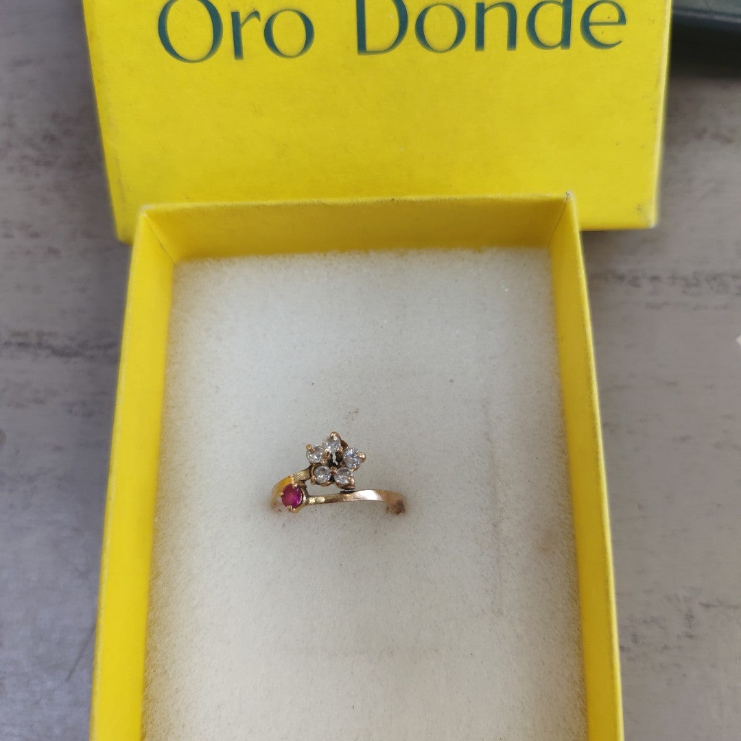 ANILLITO. ORO. 10 K 1.3 GRMS (SEMINUEVO)