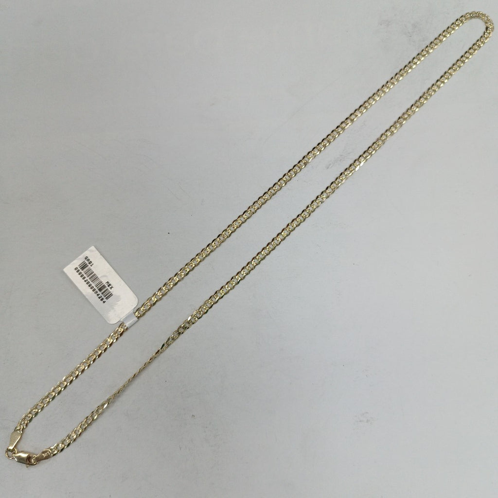 CADENA BARBADA DIAMANTADA 11.11GR 55 CM CM (NUEVO)