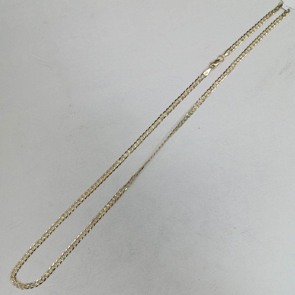 CADENA BARBADA DIAMANTADA 11.11GR 55 CM CM (NUEVO)