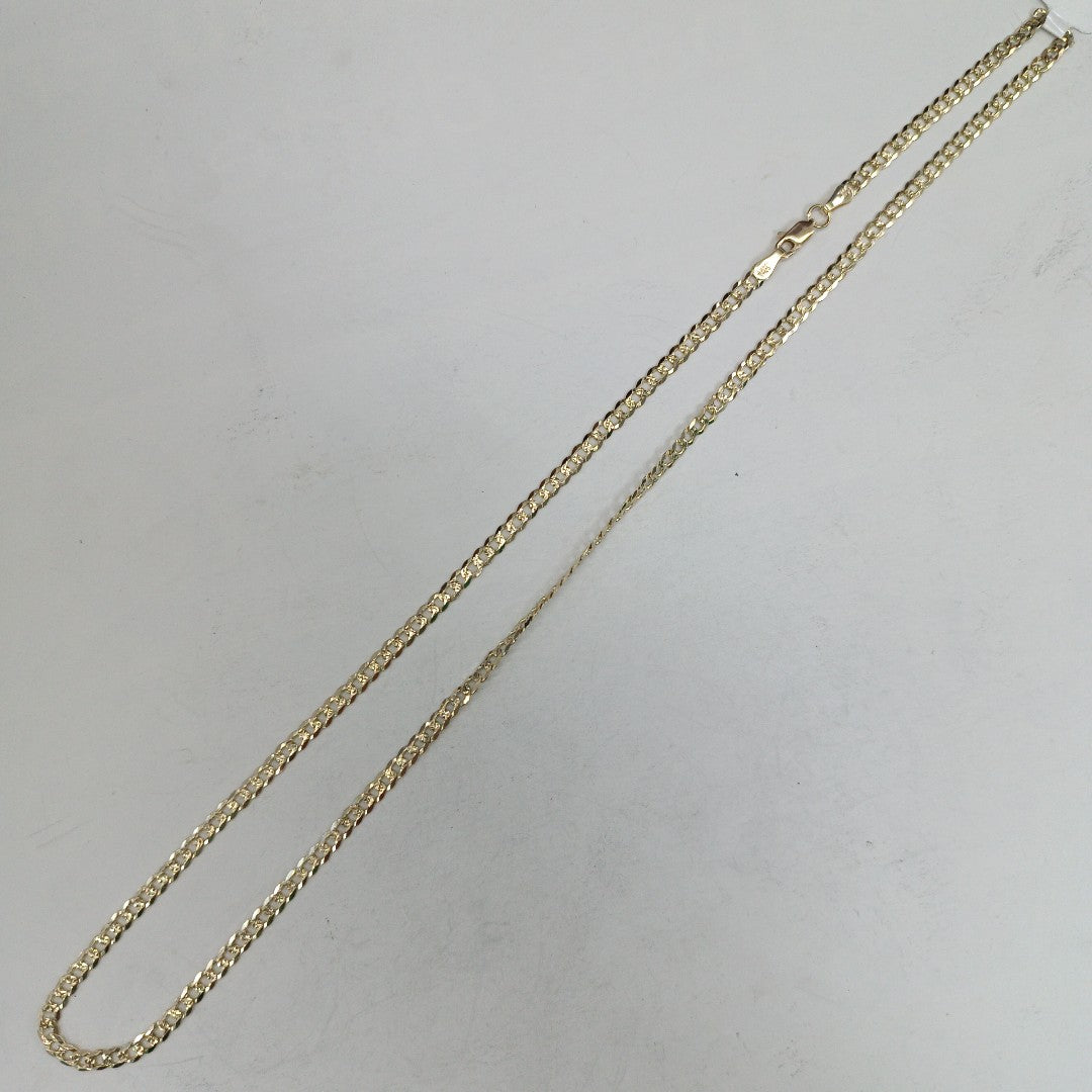 CADENA BARBADA DIAMANTADA 11.11GR 55 CM CM (NUEVO)