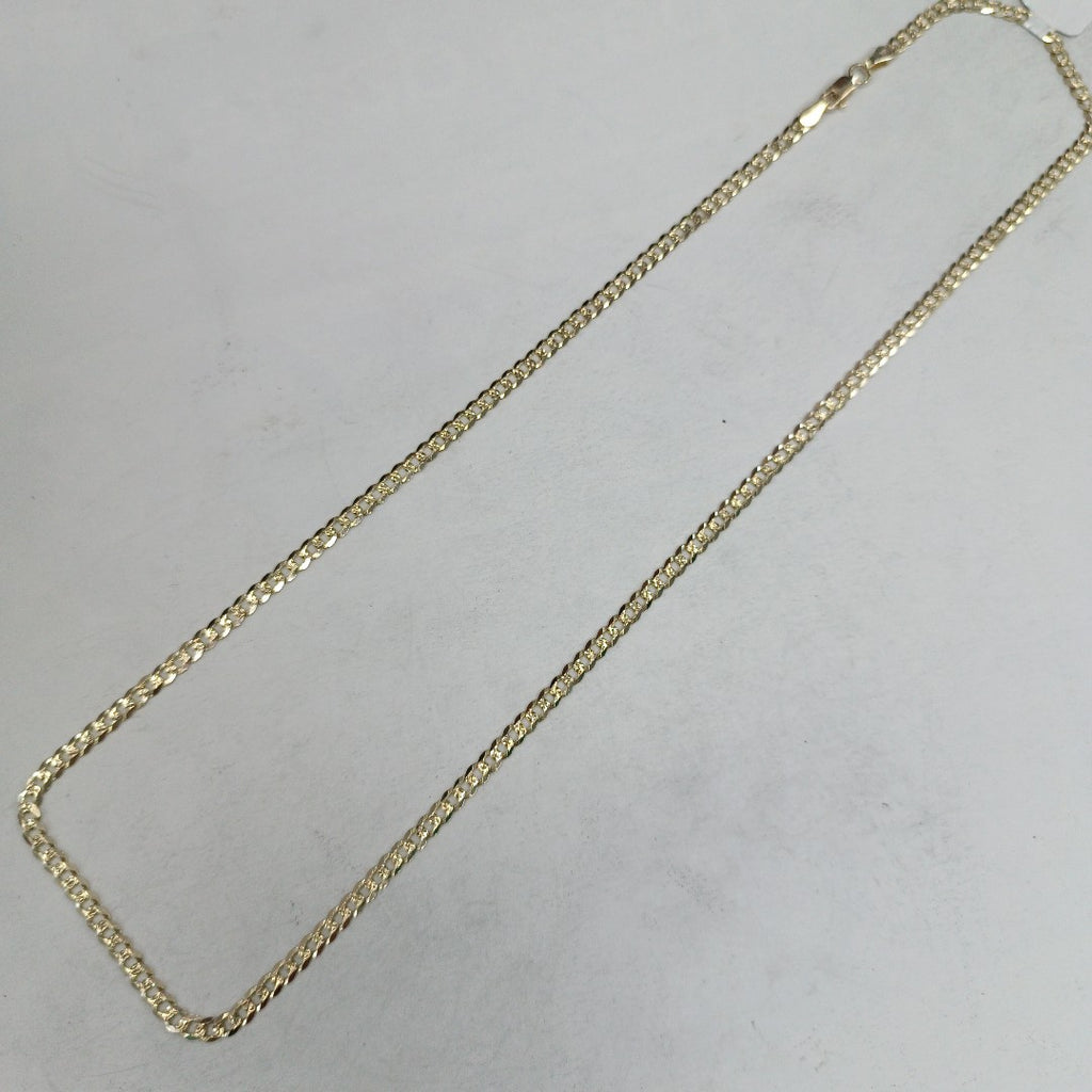 CADENA BARBADA DIAMANTADA 11.11GR 55 CM CM (NUEVO)