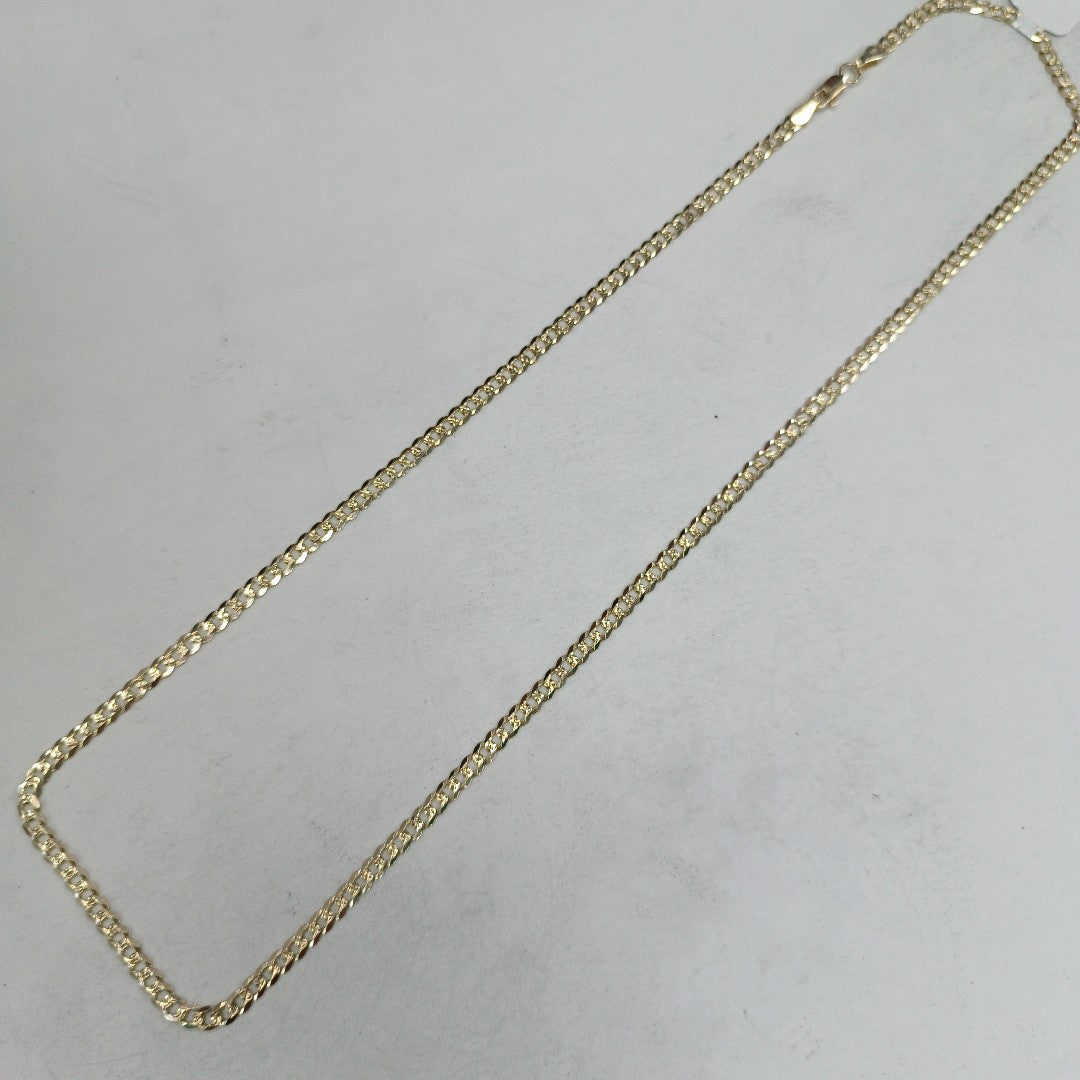 CADENA BARBADA DIAMANTADA 11.11GR 55 CM CM (NUEVO)