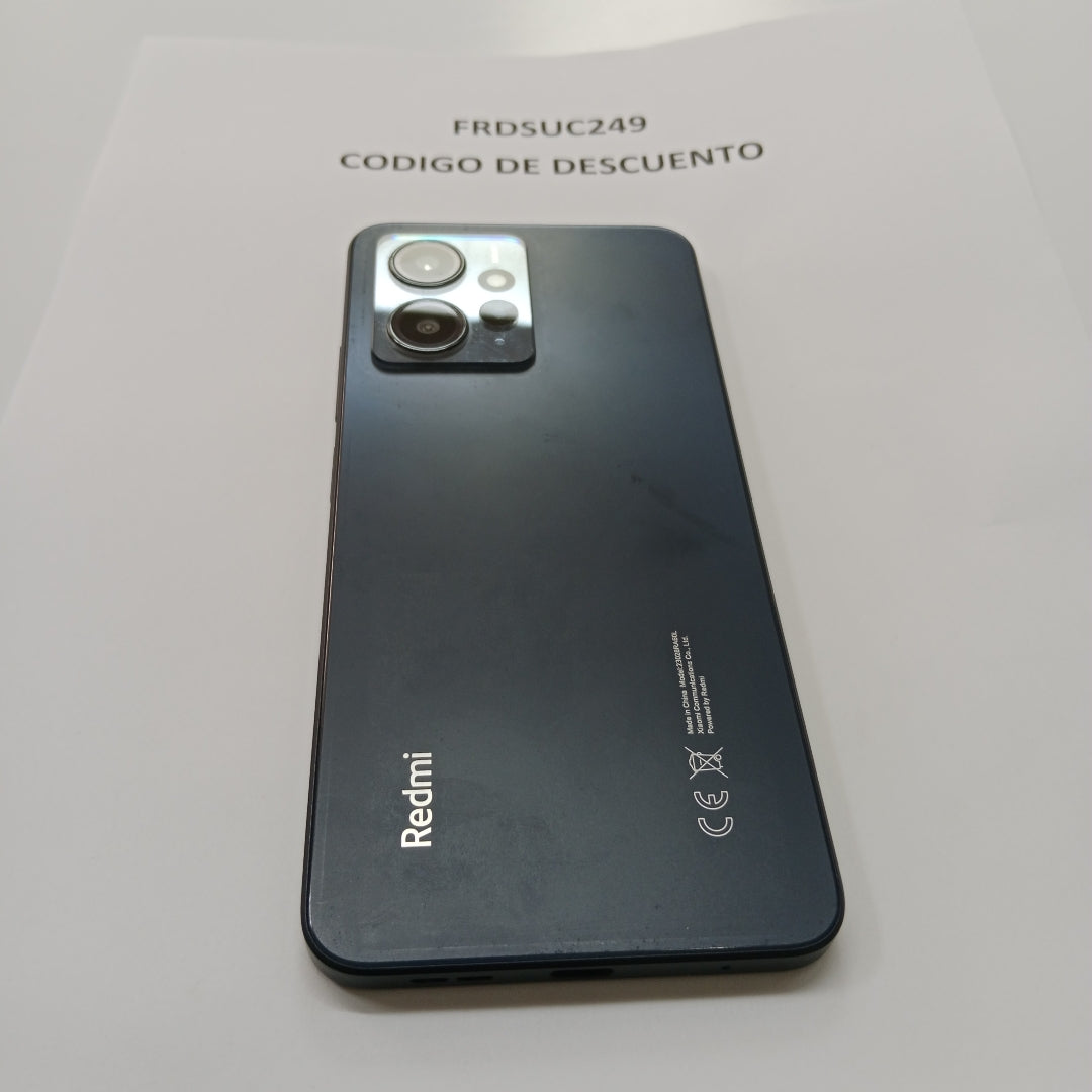 CELULAR XIAOMI REDMI NOTE 12 23028RA60L (2022) 128 GB 4 GB RAM (SEMINUEVO)